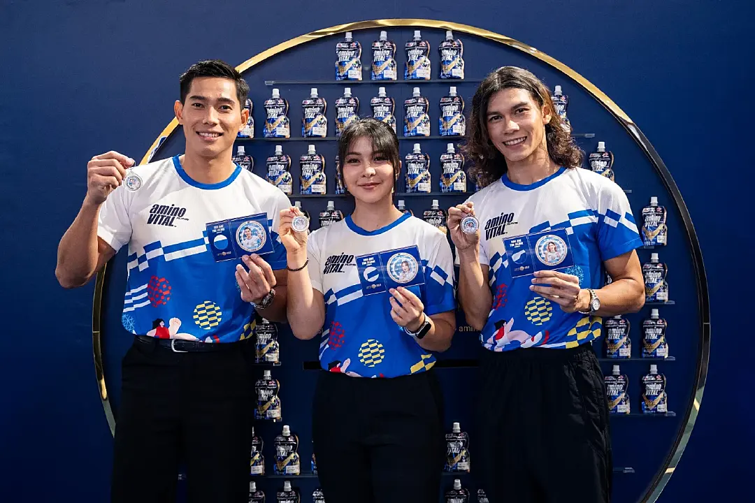 โอ๊ต-จิมมี่-น้ำผึ้ง นำทัพแฟนกีฬา “ชนะใจตัวเอง” ไปกับ แคมเปญ You Are The Medal โดยอะมิโนไวทัล