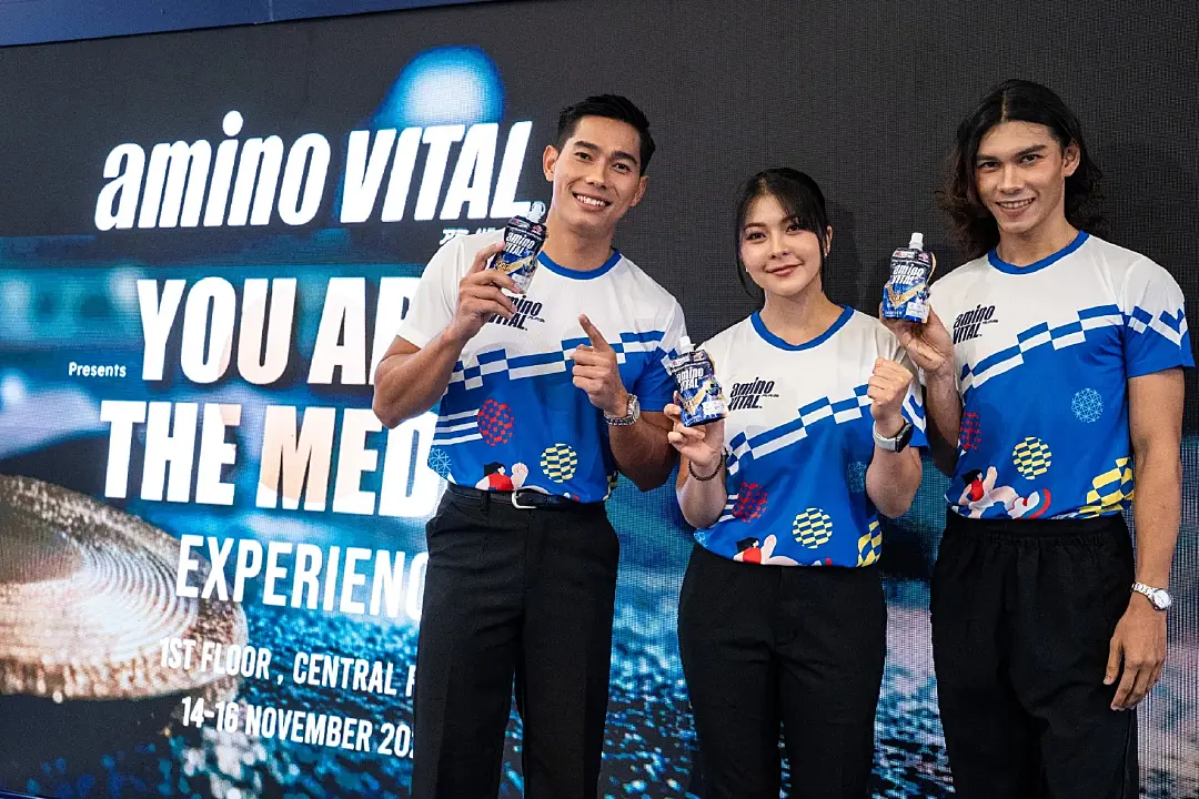 โอ๊ต-จิมมี่-น้ำผึ้ง นำทัพแฟนกีฬา “ชนะใจตัวเอง” ไปกับ แคมเปญ You Are The Medal โดยอะมิโนไวทัล