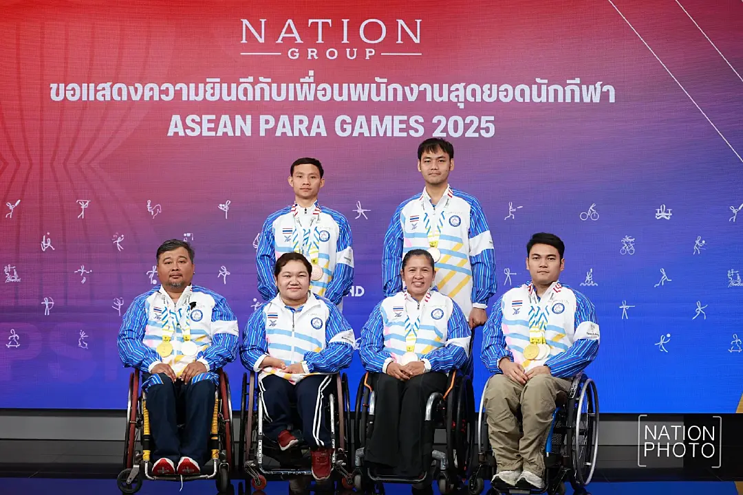 เนชั่น กรุ๊ป ร่วมยินดี พนง.ในเครือ ซิว 9 เหรียญ อาเซียนพาราเกมส์