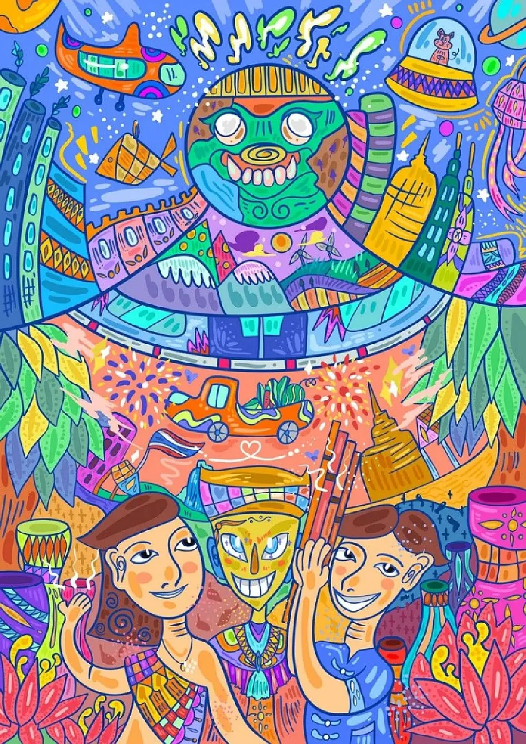 อีซูซุ เปิด “Trusted Buddy” ให้เยาวชนสร้างสรรค์ผลงานศิลปะดิจิทัลรอบชิงชนะเลิศ