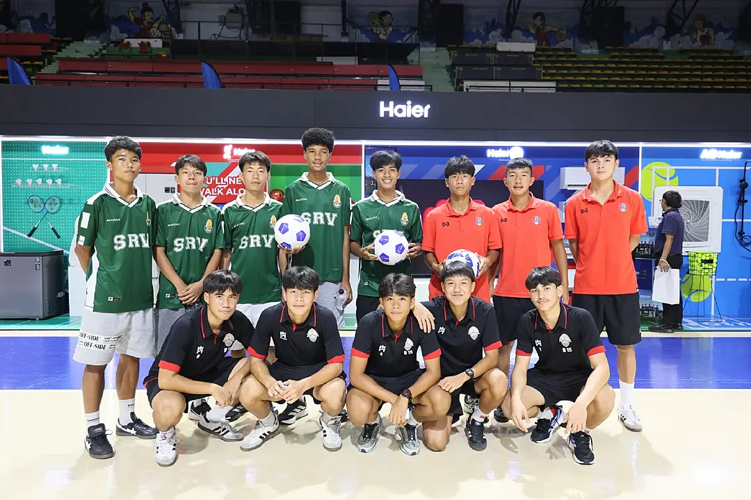 ไฮเออร์ x กรมพลศึกษา บูมศึกลูกหนังเยาวชน เปิดสนาม “DPE x Haier CUP 2026”