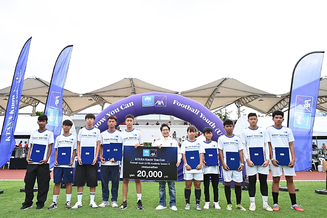 ปิดฉากอย่างยิ่งใหญ่ “KTAXA Know You Can Football Youth Academy ปี 6” สนามสุดท้ายกรุงเทพ