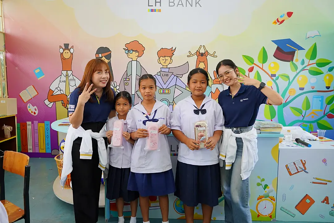 LH Bank ส่งมอบห้องสมุดแห่งการเรียนรู้โรงเรียนบ้านราษฎร์นิยม (จอประยูรอุปถัมภ์) จ.นนทบุรี