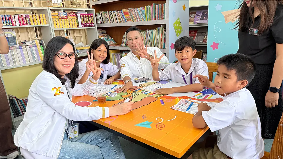 LH Bank ส่งมอบห้องสมุดแห่งการเรียนรู้โรงเรียนบ้านราษฎร์นิยม (จอประยูรอุปถัมภ์) จ.นนทบุรี