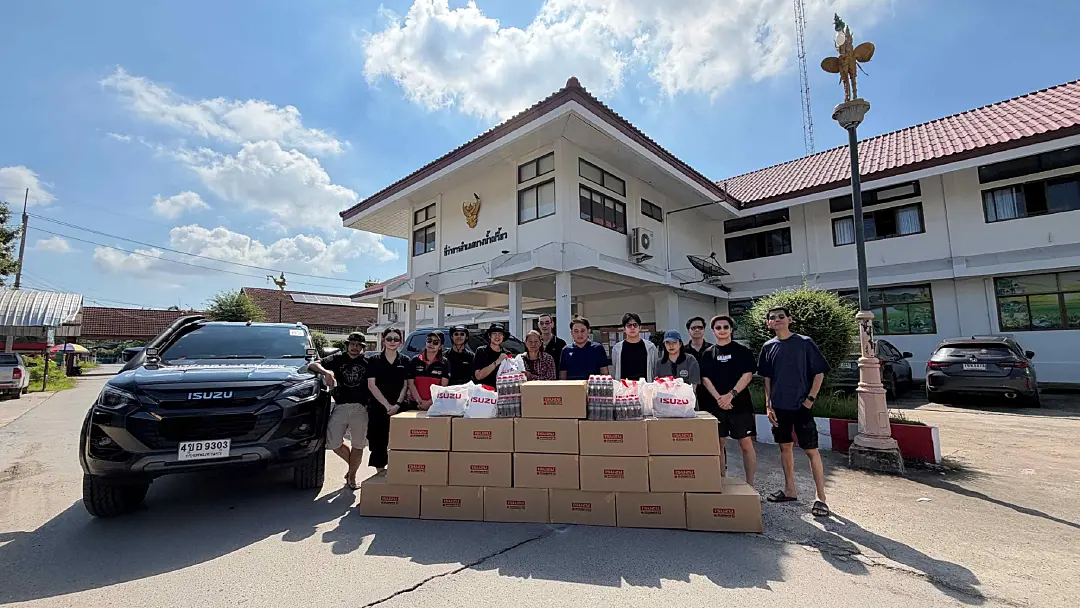 อีซูซุ เคียงข้างทุกสถานการณ์ ส่งต่อความห่วงใย ฝ่าวิกฤตอุทกภัยไปด้วยกัน