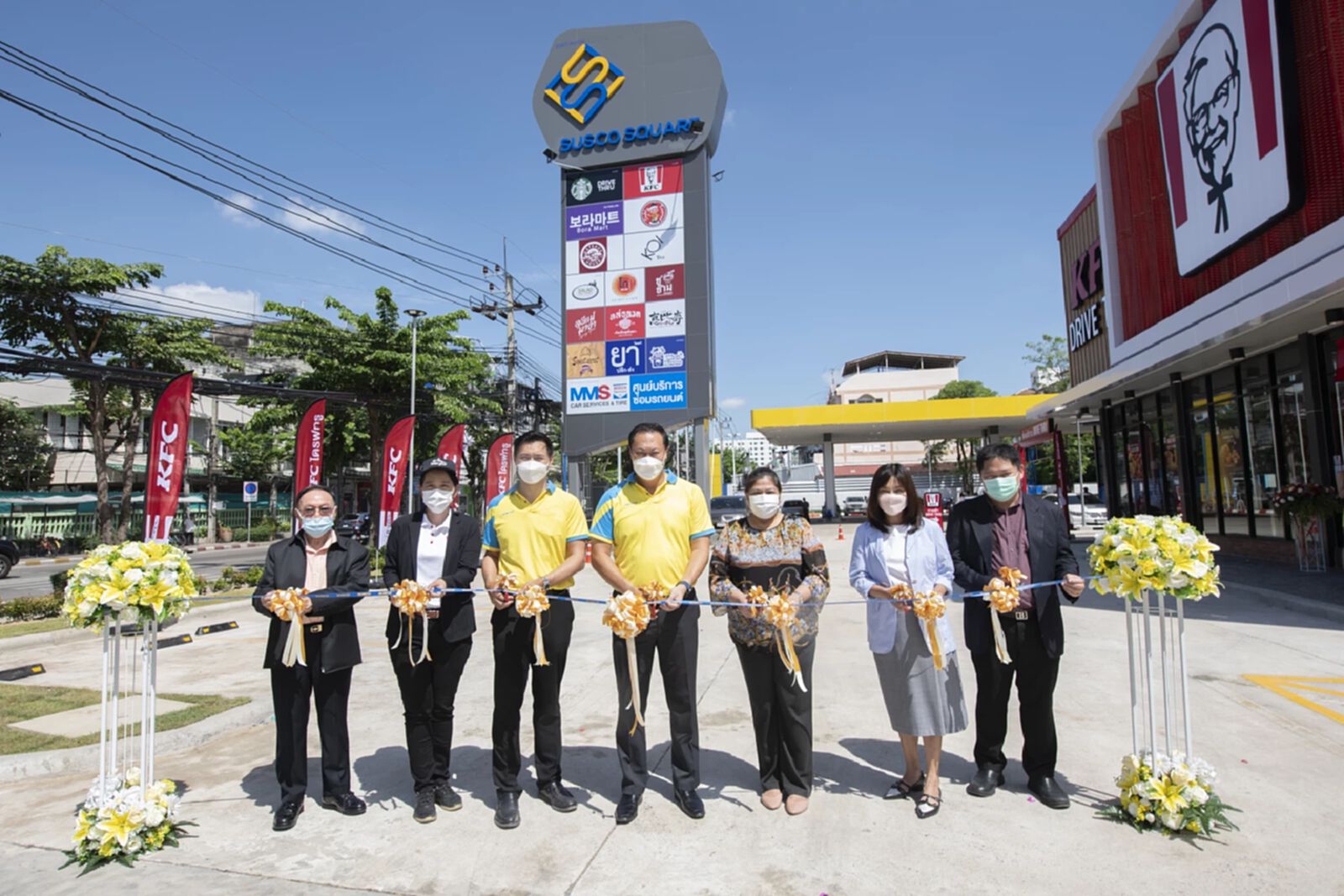 SUSCO เปิดโครงการ SUSCO SQUARE พุทธบูชา ปั๊มน้ำมัน+Lifestyle Community Mall 