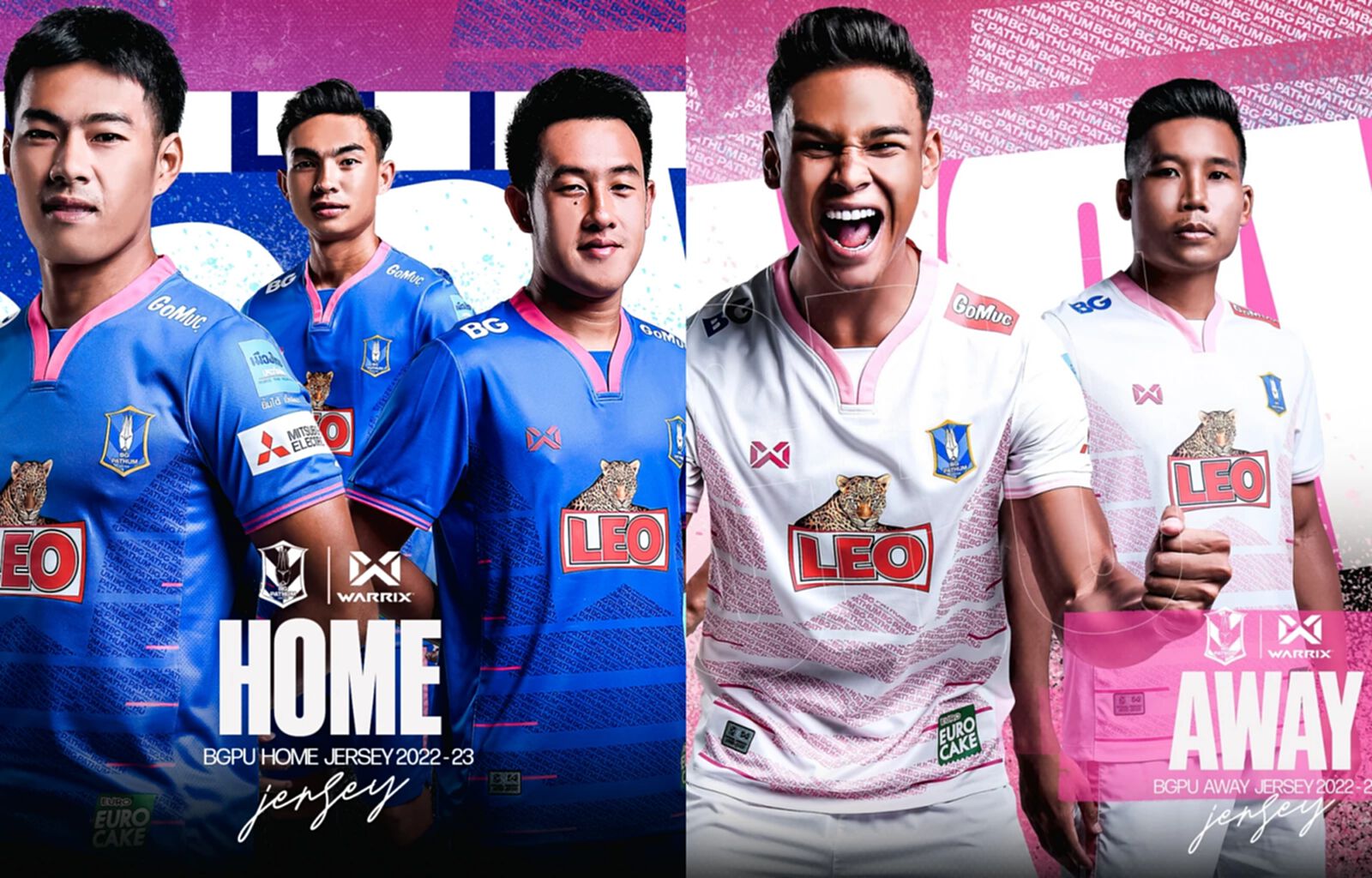 กระต่ายชมพู!! บีจี ปทุม เปิดตัวชุดแข่งใหม่ล่าแชมป์ไทยลีก 2022-23 กระต่ายชมพู!! บีจี ปทุม เปิดตัวชุดแข่งใหม่ล่าแชมป์ไทยลีก 2022-23