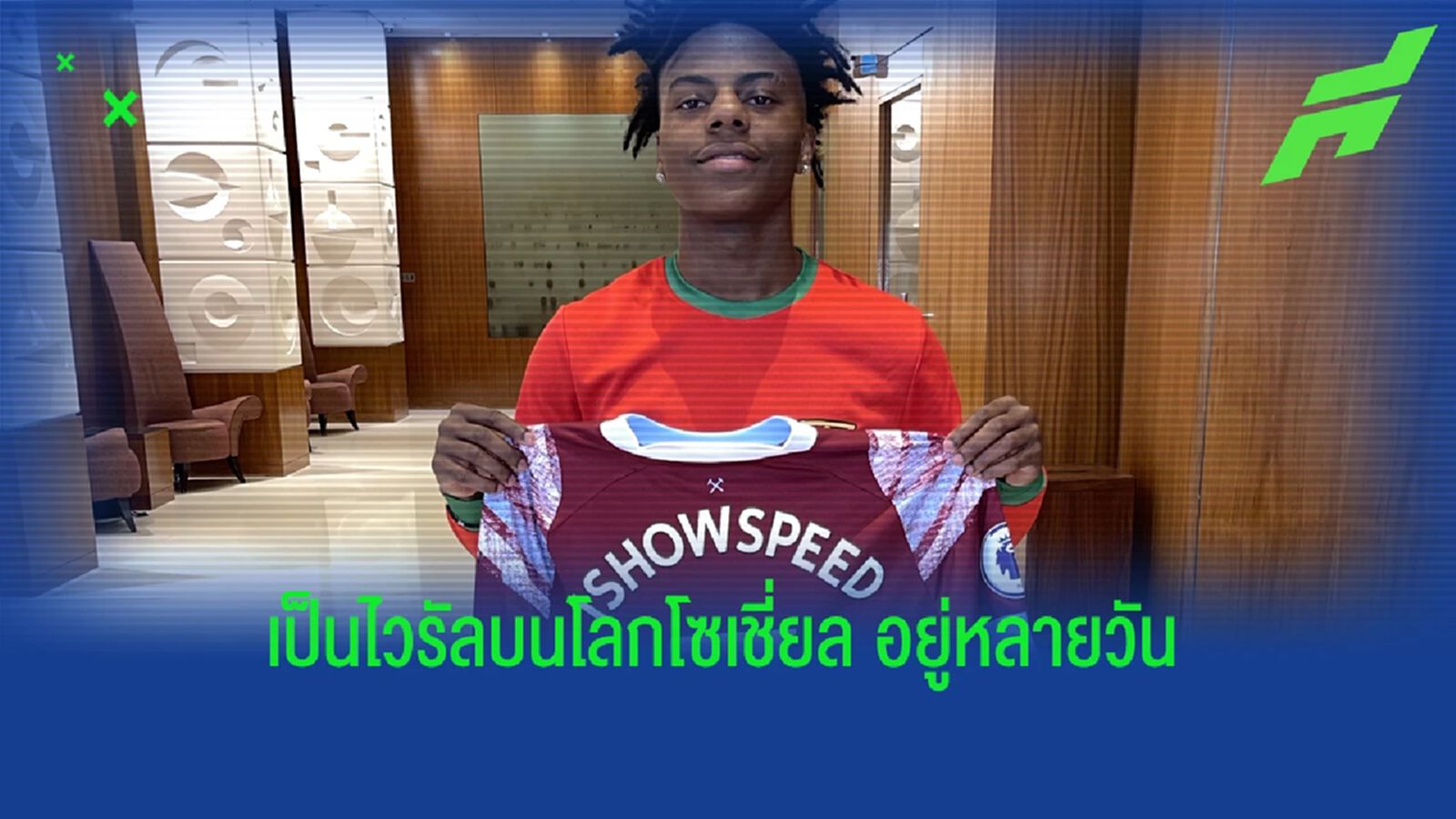 ไปรู้จัก  iShowSpeed ยูทูปสายปั่น ผู้มี พี่โด้ เป็นไอดอล