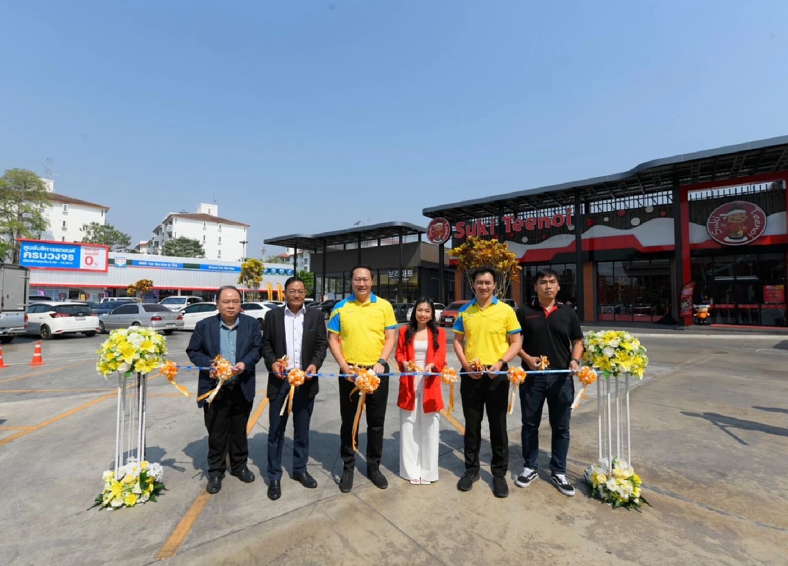 ซัสโก้ ร่วมยินดี เปิดร้านสุกี้ตี๋น้อย และ ศูนย์บริการ MMS Bosch สาขาพุทธบูชา ซัสโก้ ร่วมยินดี เปิดร้านสุกี้ตี๋น้อย และ ศูนย์บริการ MMS Bosch สาขาพุทธบูชา