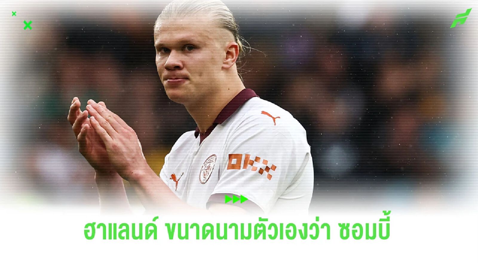 “ฮาแลนด์” ขนานนามตัวเองว่า “ซอมบี้”