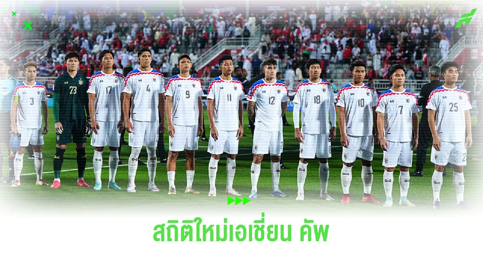 สถิติใหม่! "ทีมชาติไทย" ที่เกิดขึ้นในเอเชี่ยน คัพ 2023 มีอะไรบ้าง?