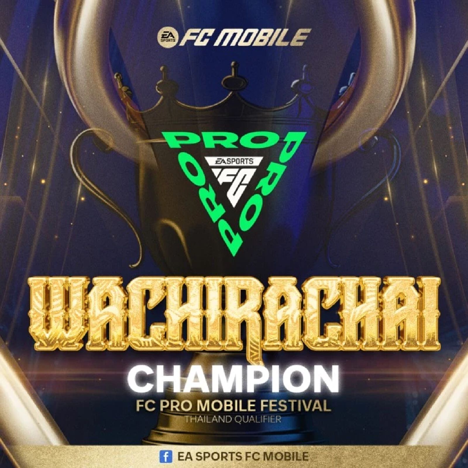 EA SPORTS FC MOBILE ส่ง Wachirachai ลุยชิงแชมป์เอเชียที่เซี่ยงไฮ้ มีนาคมนี้ EA SPORTS FC MOBILE ส่ง Wachirachai ลุยชิงแชมป์เอเชียที่เซี่ยงไฮ้ มีนาคมนี้