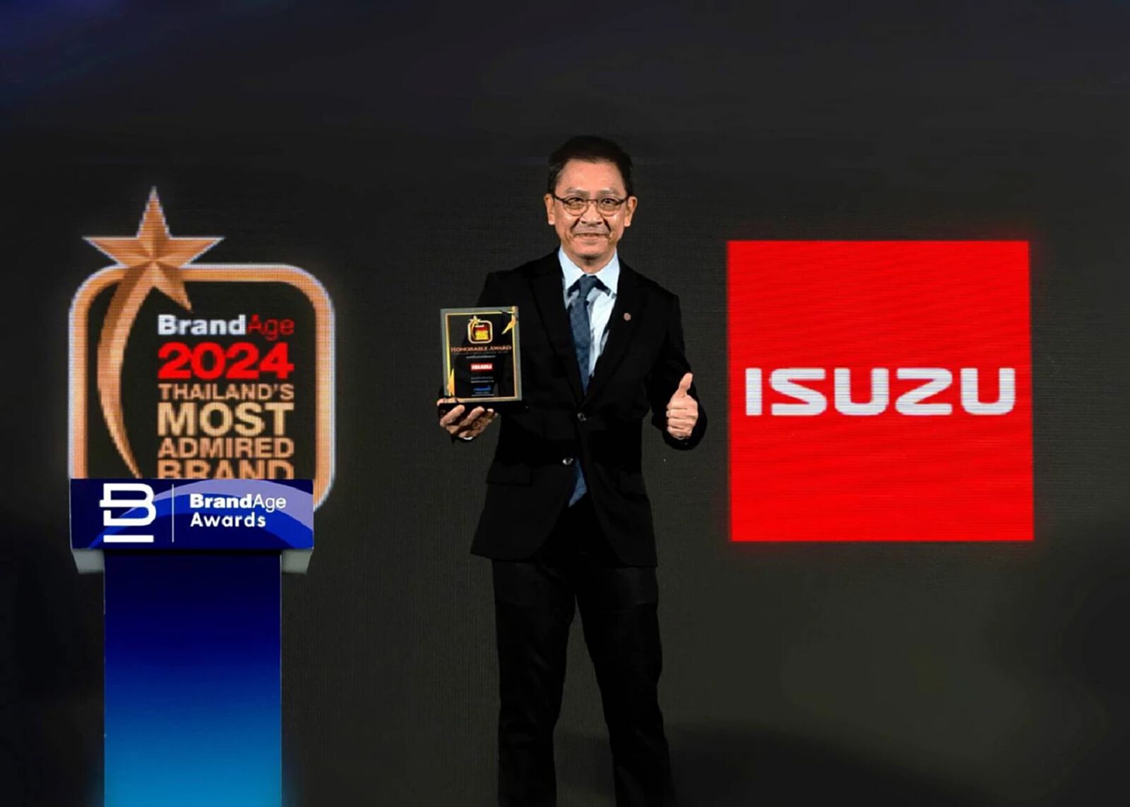 อีซูซุคว้า 2 รางวัลเกียรติยศ “สุดยอดองค์กรแห่งปี” (Thailand Top Company Awards 2024)