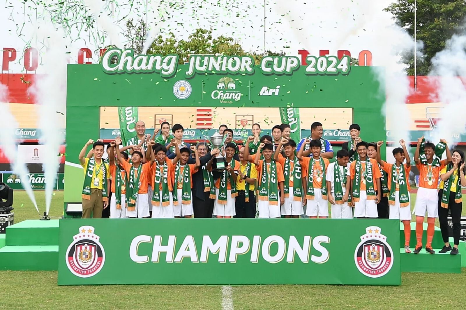 อัสสัมชัญธนบุรี คว้าแชมป์ Chang Junior Cup 2024 เตรียมลัดฟ้าไปอังกฤษ ก.ย.นี้