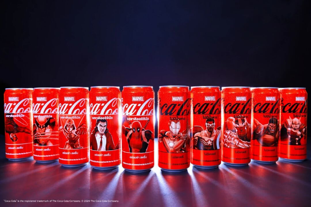 โค้ก ร่วมมือกับดิสนีย์ ในแคมเปญ ‘COCA-COLA’ x Marvel: The Heroes ในดีไซน์ลิมิเต็ด อิดิชั่น