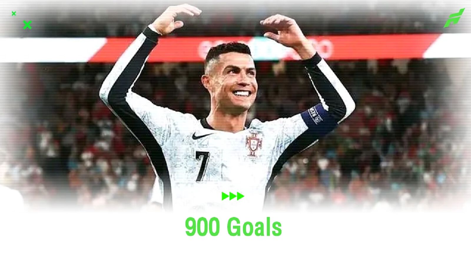 โรนัลโด้ โพสต์ข้อความ ! หลังซัลโวแตะหลัก 900 ตุง