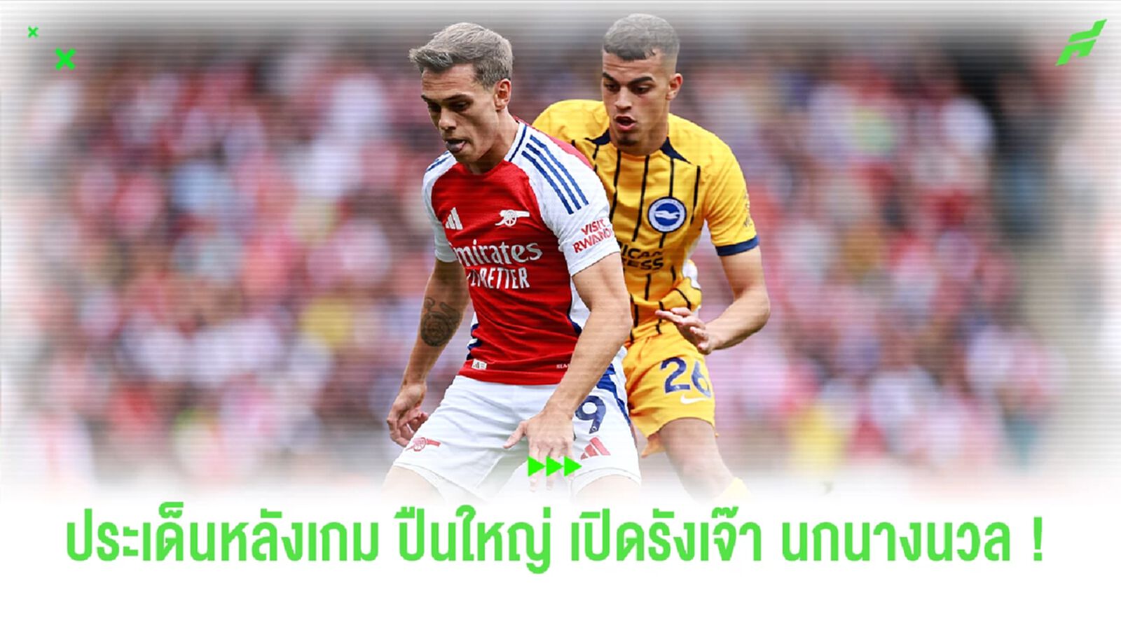 ประเด็นหลังเกม ! ปืนใหญ่ เปิดรังเจ๊า นกนางนวล 1-1 ประเด็นหลังเกม ! ปืนใหญ่ เปิดรังเจ๊า นกนางนวล 1-1