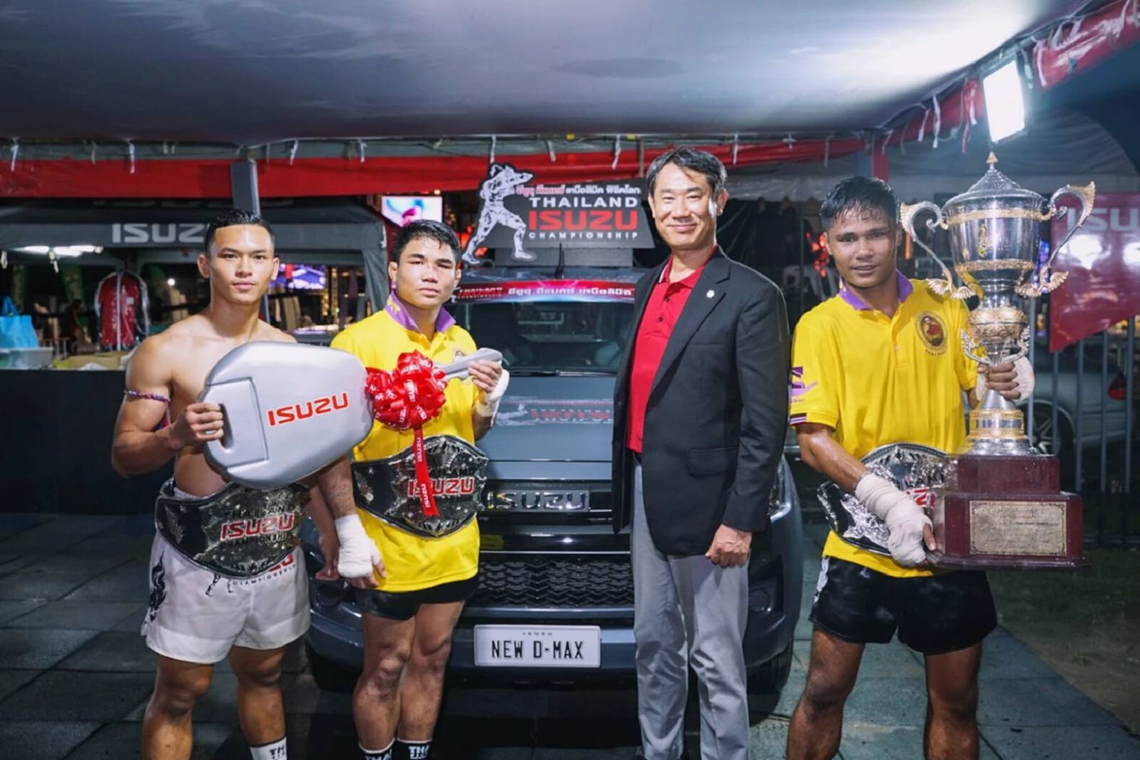 มวยไทยทีมภาคเหนือชนะทีมภาคกลาง 2 : 1 ในศึก Isuzu Thailand Championship 2024
