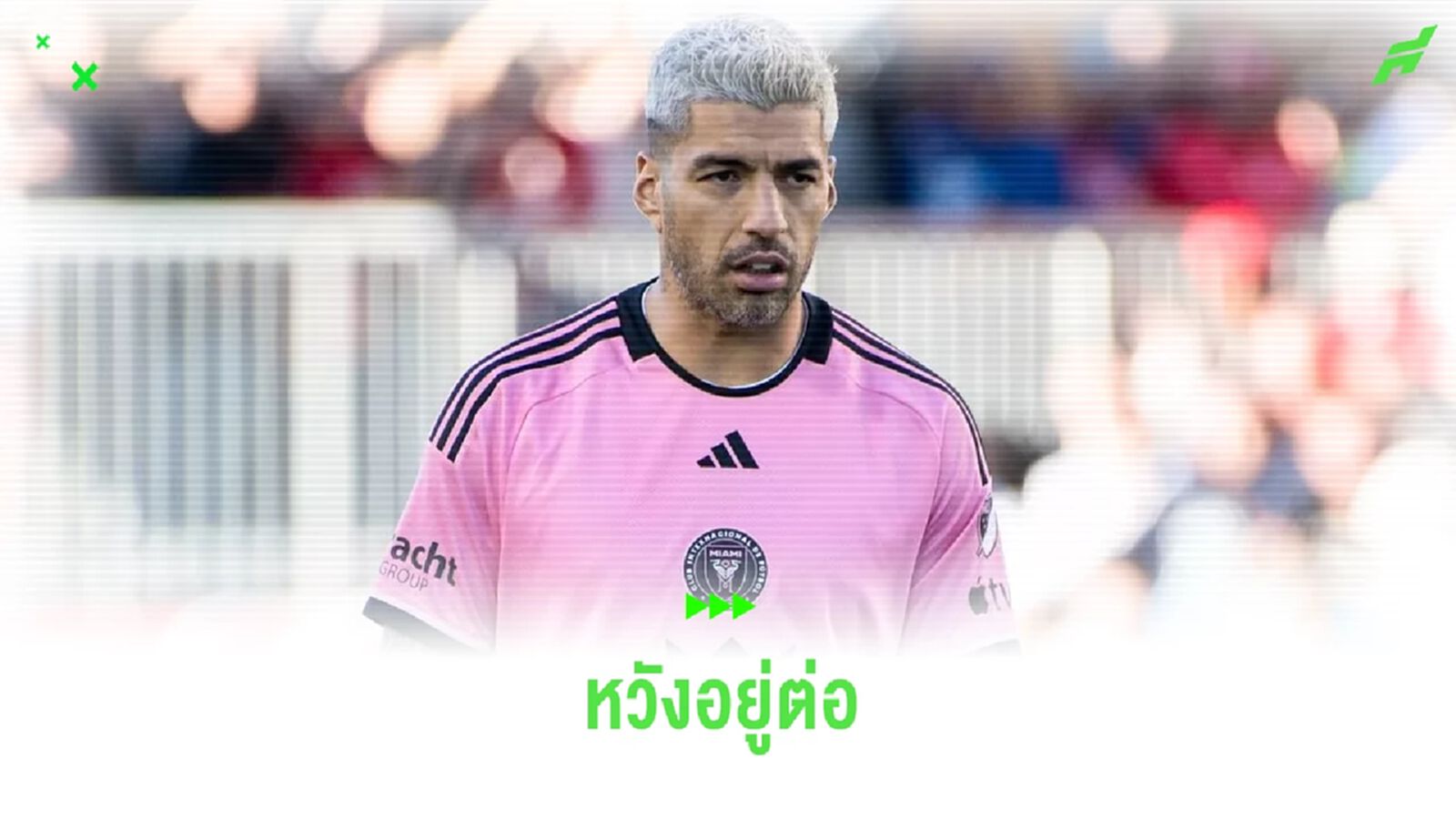 ซัวเรซ หวัง ! ได้โลดแล่นกับ อินเตอร์ ไมอามี่ ต่ออีก 1 ปี