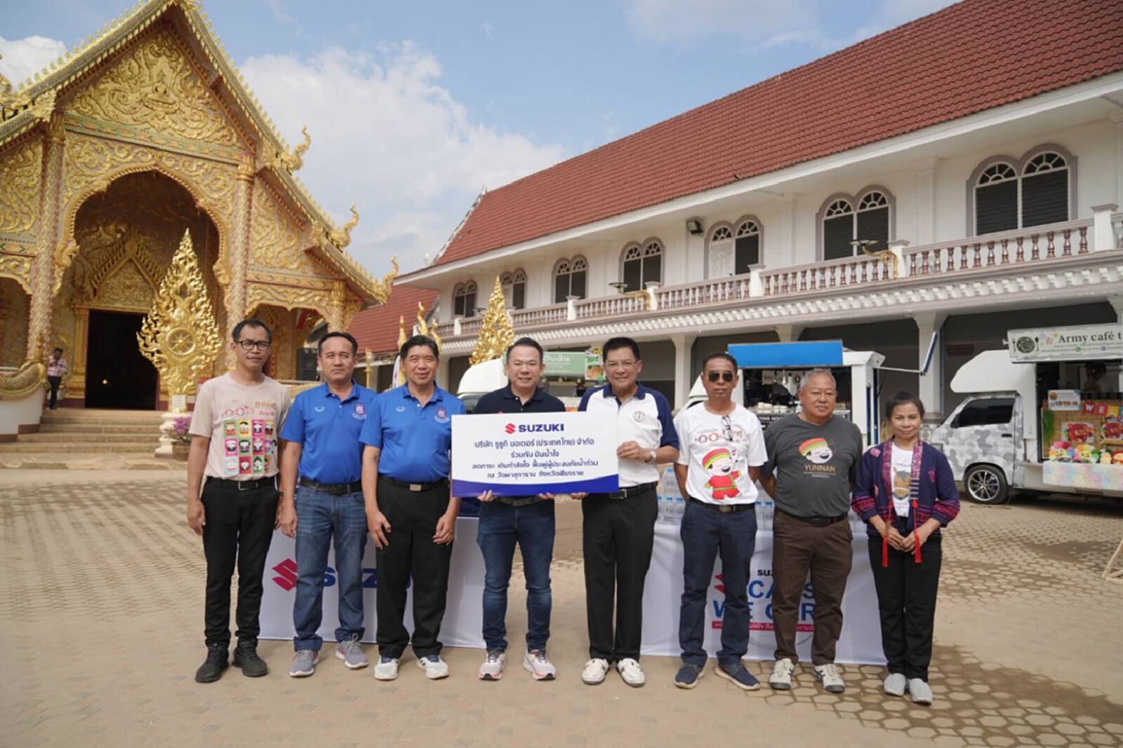 “ซูซูกิ” ส่ง SUZUKI CARRY ลงพื้นที่ช่วยเยียวยา ปชช. ผลกระทบน้ำท่วม เชียงราย