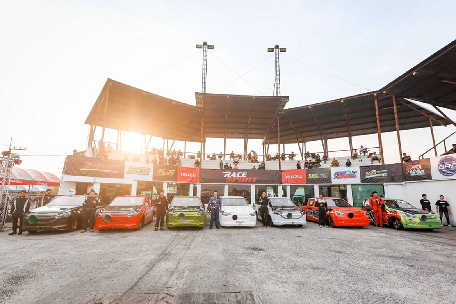อีซูซุระเบิดความเร็ว...จัดเต็มความมันส์ในการแข่งขัน ISUZU RACE SPIRIT 2024