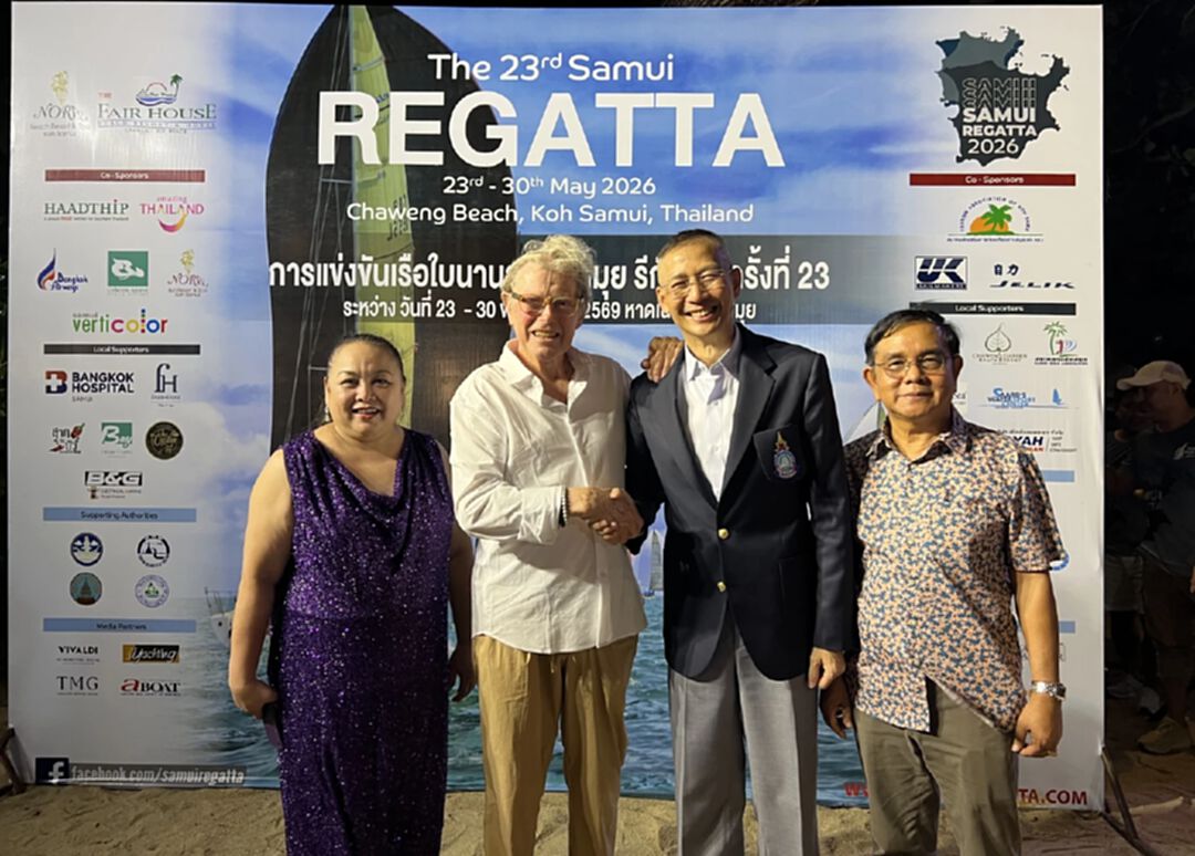 ทีมฮอลลีวู้ดจากออสเตรเลียคว้าแชมป์เรือใบนานาชาติสมุยรีกัตต้าครั้งที่ 23
