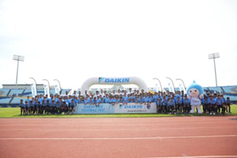 “ไดกิ้น” จัดกิจกรรมฟุตบอลคลินิค "Daikin Kids Football Fest” ครั้งที่ 6" จ.สงขลา
