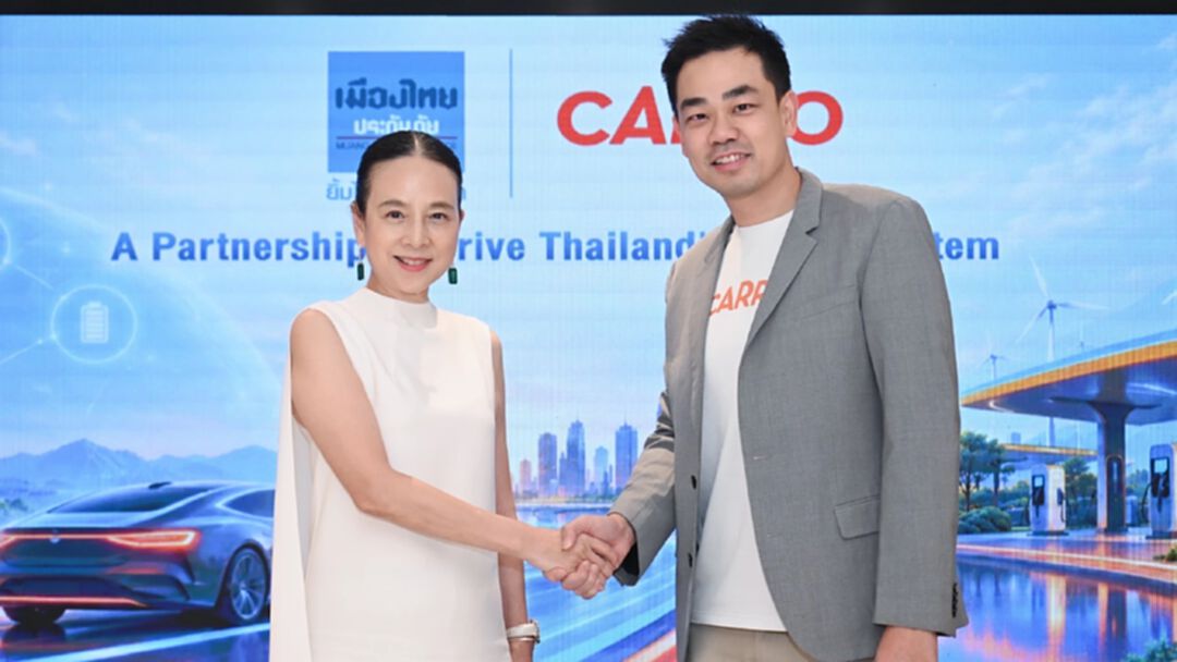 "มาดามแป้ง" จับมือ Mr. Aaron ผนึก เมืองไทยประกันภัย x CARRO จากสิงคโปร์ สร้าง EV Ecosystem ในไทยครบวงจร